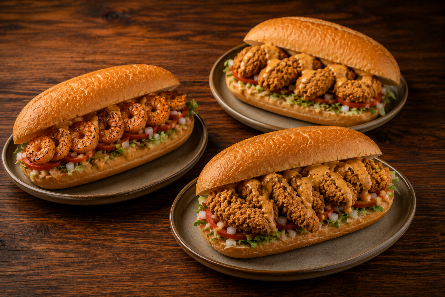 Po Boys and Burgers